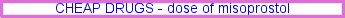 Misoprostol